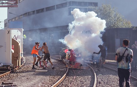 Dreispitz: Draisine Derby 4, 2019